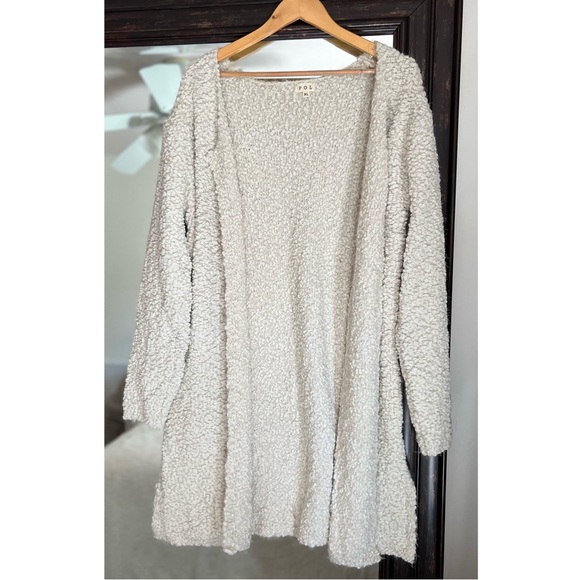 NEW POL Mohair Open Textured Cardigan - Picture 2 of 3